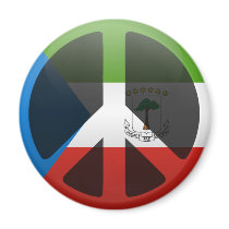 Peace in Equatorial Guinea Magnet
