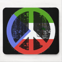 Peace In Equatorial Guinea mousepads by FlagStore Peace In Equatorial Guinea mousepads