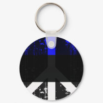 Peace In Estonia keychains by FlagStore Peace In Estonia keychains