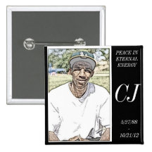 Peace in Eternal Energy (Charley Ford) Button