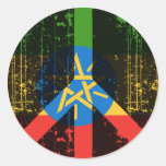 Peace In Ethiopia Stickers