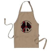 Peace In Faroe Islands aprons by FlagStore Peace In Faroe Islands aprons