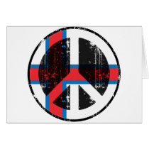 Peace In Faroe Islands cards by FlagStore Peace In Faroe Islands cards