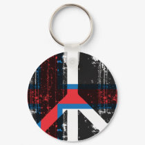 Peace In Faroe Islands keychains by FlagStore Peace In Faroe Islands keychains