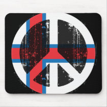 Peace In Faroe Islands mousepads by FlagStore Peace In Faroe Islands mousepads