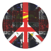 Peace In Fiji stickers by FlagStore Peace In Fiji stickers