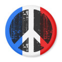Peace In France magnets by FlagStore Peace In France magnets