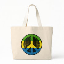 Peace In Gabon Tote Bag