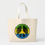 Peace In Gabon Tote Bag