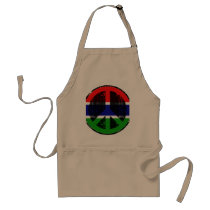 Peace In Gambia Apron