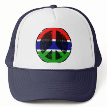 Peace In Gambia hats by FlagStore Peace In Gambia hats
