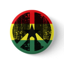 Peace In Ghana buttons by FlagStore Peace In Ghana buttons