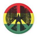 Peace In Ghana magnets