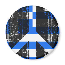 Peace In Greece magnets