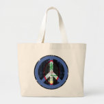 Peace In Guam Canvas Bags