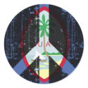Peace In Guam stickers