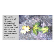 Peace in His Presence Photo Greeting Card