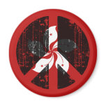 Peace In Hong Kong Magnet