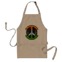 Peace In India aprons