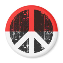 Peace In Indonesia magnets