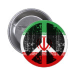 Peace In Iran Pinback Button