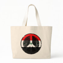 Peace In Iraq Tote Bags
