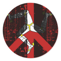 Peace In Isle Of Man stickers