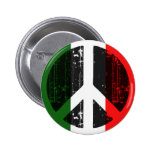 Peace In Italy Buttons
