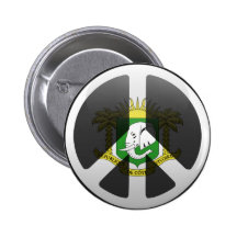 Peace in Ivory Coast Pinback Button