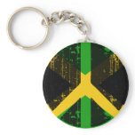 Peace In Jamaica Keychains