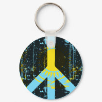 Peace In Kazakhstan keychains