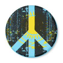 Peace In Kazakhstan magnets