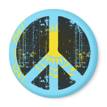 Peace In Kazakhstan magnets