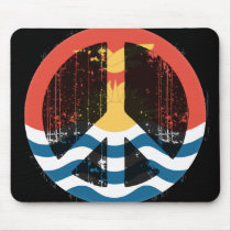 Peace In Kiribati mousepads