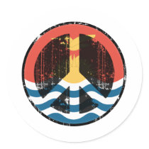 Peace In Kiribati stickers