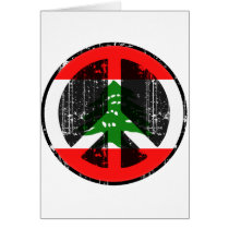 Peace In Lebanon Greeting Card