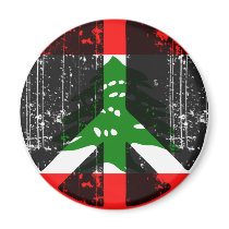 Peace In Lebanon Fridge Magnets