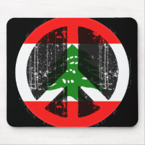 Peace In Lebanon Mouse Mats