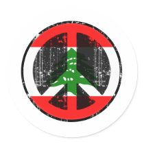 Peace In Lebanon stickers