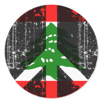 Peace In Lebanon Sticker