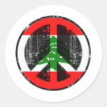 Peace In Lebanon Stickers