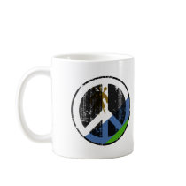 Peace In Lesotho mugs by FlagStore Peace In Lesotho mugs