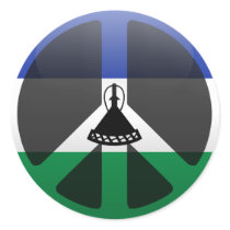 Peace in Lesotho Sticker