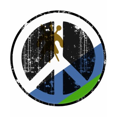 Peace In Lesotho T Shirts by FlagStore