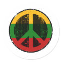 Peace In Lithuania stickers by FlagStore Peace In Lithuania stickers