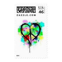 Peace In Love postage