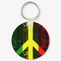 Peace In Mali keychains