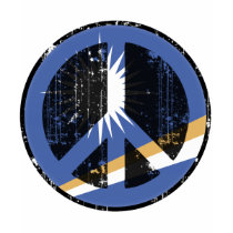 Peace In Marshall Islands t-shirts