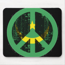 Peace In Mauritania mousepads by FlagStore Peace In Mauritania mousepads