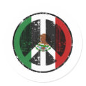 Peace In Mexico stickers by FlagStore Peace In Mexico stickers